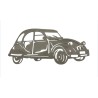 Citroën 2CV (30 x 13,5 cm)