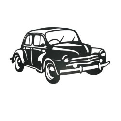 Renault 4CV (45 x 27,5 cm)
