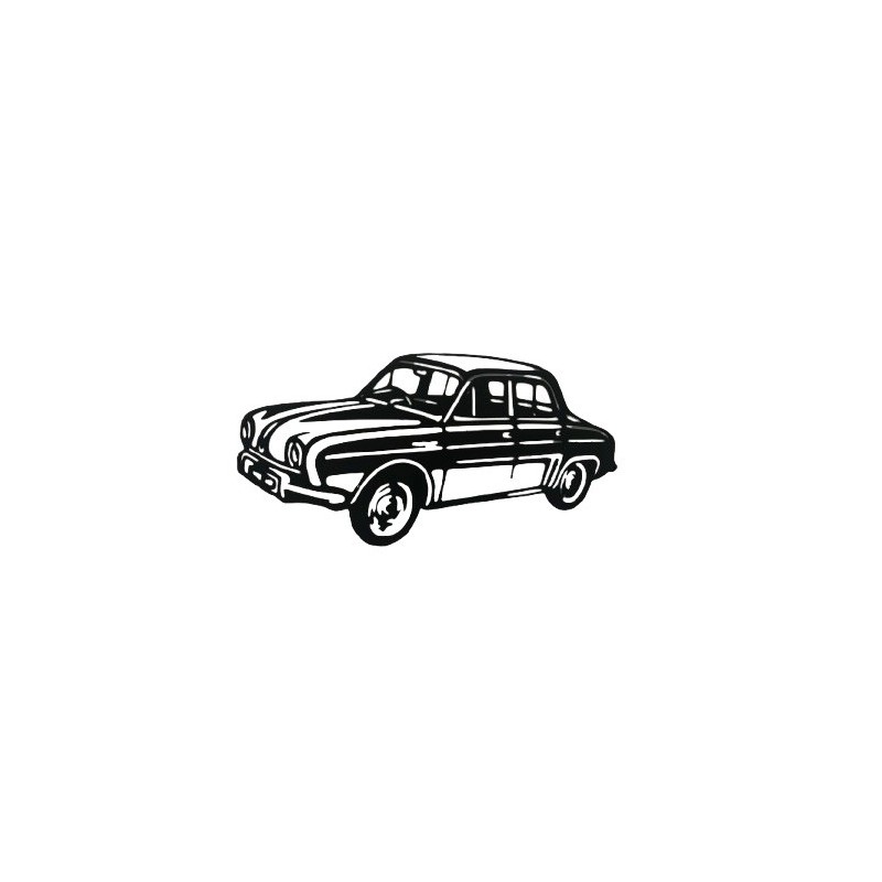 Renault Dauphine (29 x15,5 cm)
