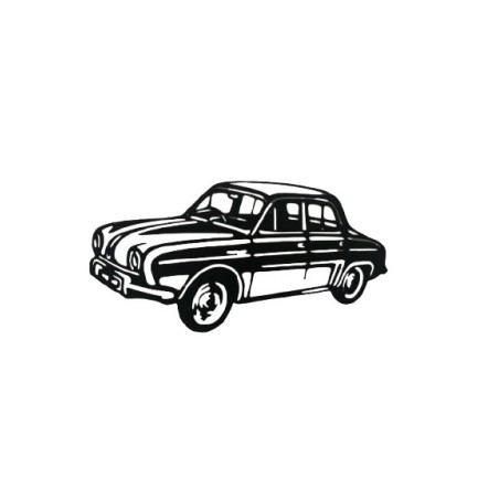 Renault Dauphine (29 x15,5 cm)