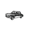 Renault Dauphine (29 x15,5 cm)