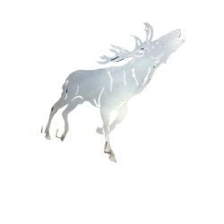 Porte-Clefs Mural : Cerf (40 x 35,5 cm)
