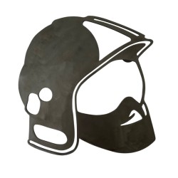 Dessous de plat : Casque Pompier Plein (32 x 32 cm)