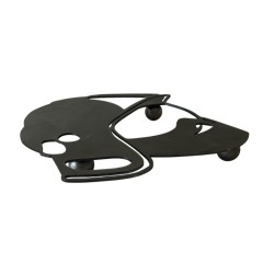 Dessous de plat : Casque Pompier Plein (32 x 32 cm)