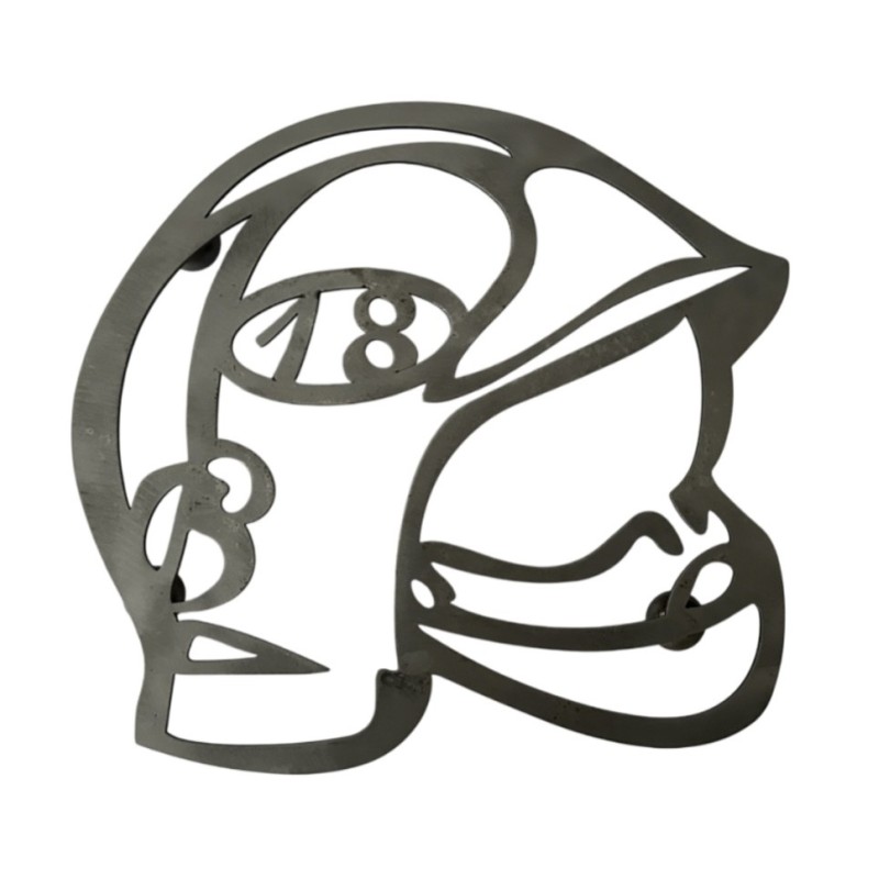 Dessous de plat : Casque Pompier Vide (30 x 30 cm)