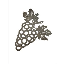 Dessous de plat : Grappe de raisin (28 x 31 cm)