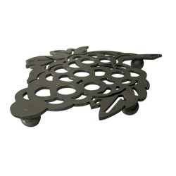 Dessous de plat : Grappe de raisin (15 x 18,5 cm)