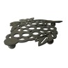 Dessous de plat : Grappe de raisin (15 x 18,5 cm)