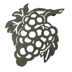 Dessous de plat : Grappe de raisin (15 x 18,5 cm)