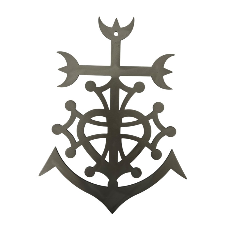 Croix Camarguaise + Occitane (23 x 29,5 cm)