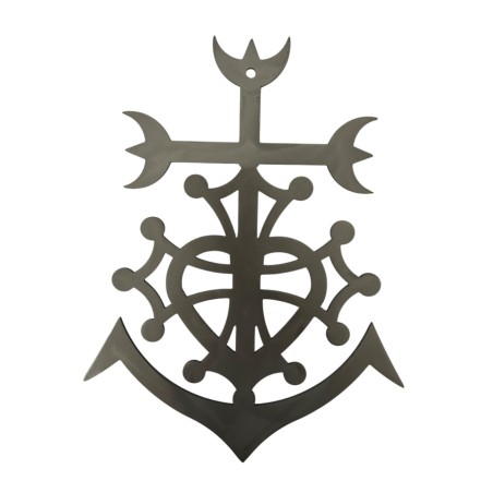 Croix Camarguaise + Occitane (23 x 29,5 cm)