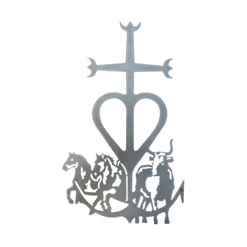 Croix Camarguaise Troupeau (21,5 x 37 cm)