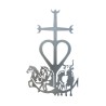 Croix Camarguaise Troupeau (21,5 x 37 cm)